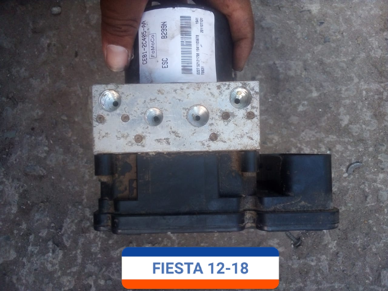 MODULO DE ABS FORD FIESTA 2012 AL 2018